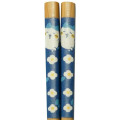 Japan Chiikawa Natural Wood Chopsticks 21cm - Hachiware : Flower Garden - 2