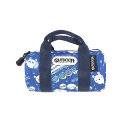 Japan Chiikawa Outdoor Boston Bag Pen Case - Chiikawa : Navy Dance Party