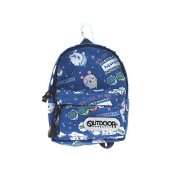 Japan Chiikawa Outdoor Backpack Bag Pen Case - Chiikawa : Navy Dance Party
