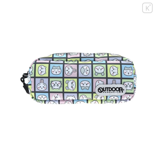 Japan Chiikawa Outdoor Pen Case - Chiikawa : Colorful Face - 1