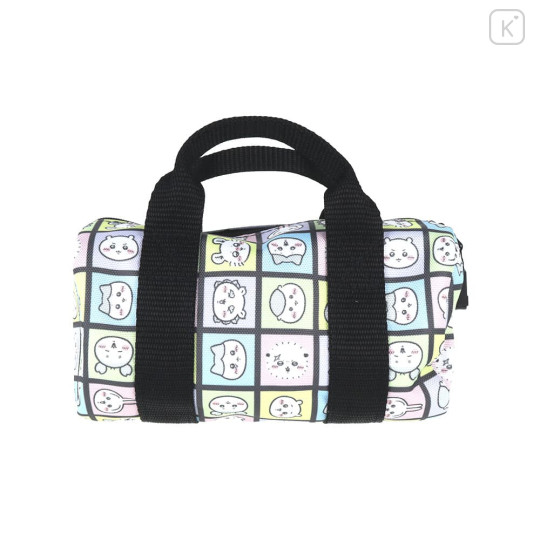 Japan Chiikawa Outdoor Boston Bag Pen Case - Chiikawa : Colorful Face - 2
