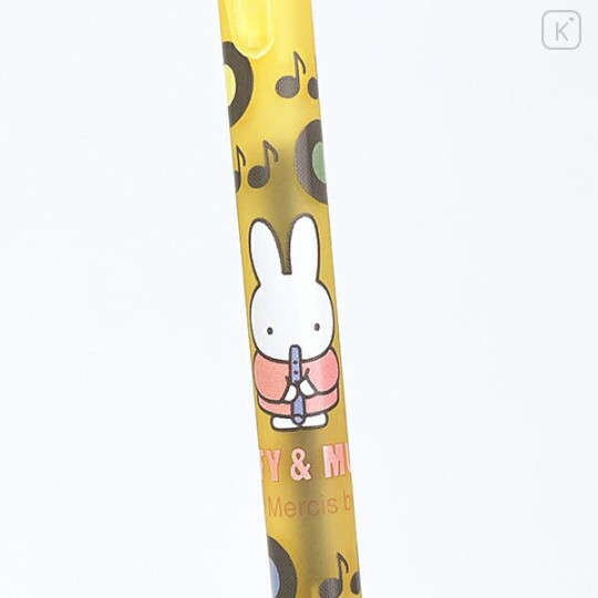 Japan Miffy Ballpoint Pen - Miffy & Music Yellow - 3