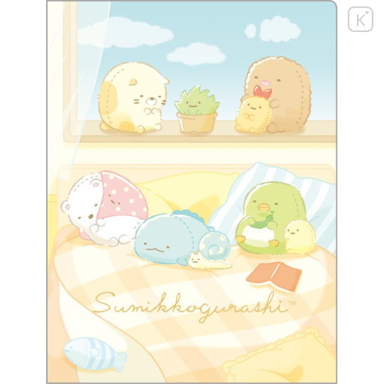 Japan San-X 10 Pockets A4 Clear Holder - Sumikko Gurashi : Relex - 1