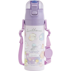Japan San-X 2way Stainless Steel Bottle - Sumikko Gurashi : Purple