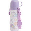 Japan San-X 2way Stainless Steel Bottle - Sumikko Gurashi : Purple - 4