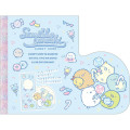 Japan San-X Die-cut Memo Pad - Sumikko Gurashi : Blue Candy - 1