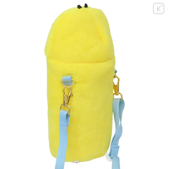 Japan San-X Plastic Bottle Holder with Strap - Kiiroitori : Fluffy - 2
