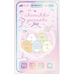 Japan San-X Money Record Book - Sumikko Gurashi : Pink