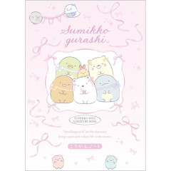 Japan San-X B6 Exchange Book - Sumikko Gurashi : Pink