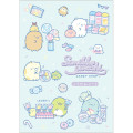 Japan San-X B6 Exchange Book - Sumikko Gurashi : Blue - 1