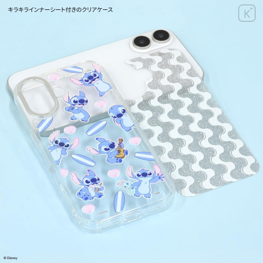 Japan Disney Camera Frame iPhone 16 Case - Stitch - 3