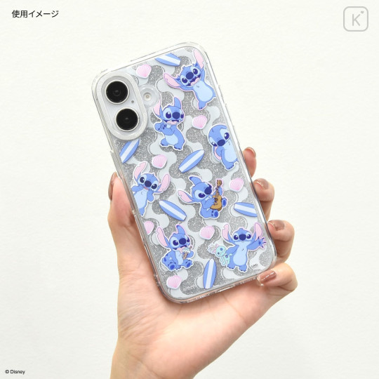 Japan Disney Camera Frame iPhone 16 Case - Stitch - 7
