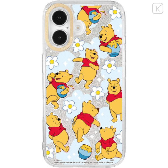 Japan Disney Camera Frame iPhone 16 Case - Pooh - 1