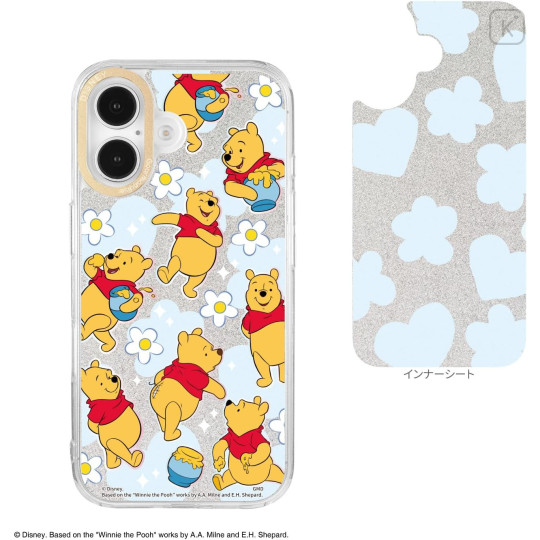 Japan Disney Camera Frame iPhone 16 Case - Pooh - 2