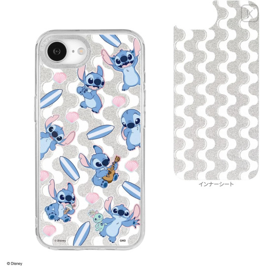 Japan Disney Camera Frame iPhone 16e Case - Stitch - 2