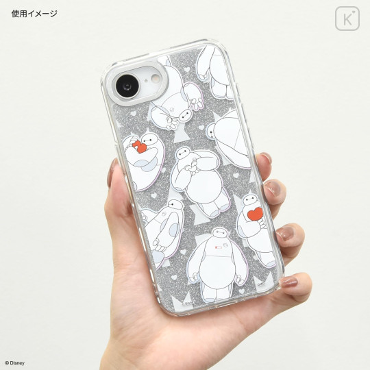 Japan Disney Camera Frame iPhone 16e Case - Baymax - 7