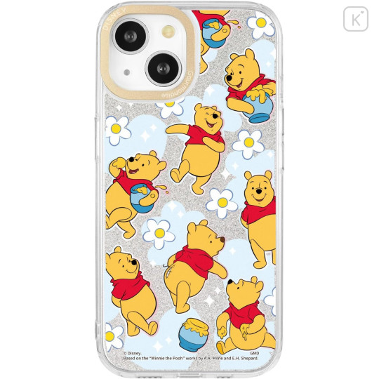 Japan Disney Camera Frame iPhone 15 / 14 / 13 Case - Pooh - 1