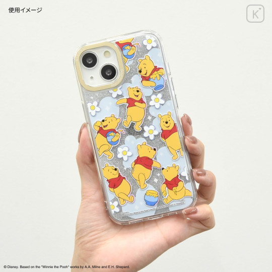 Japan Disney Camera Frame iPhone 15 / 14 / 13 Case - Pooh - 7