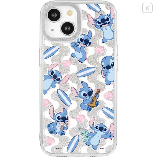 Japan Disney Camera Frame iPhone 15 / 14 / 13 Case - Stitch - 1