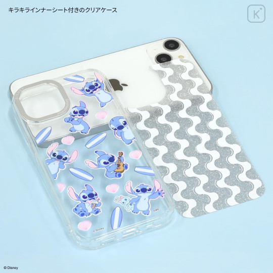 Japan Disney Camera Frame iPhone 15 / 14 / 13 Case - Stitch - 3