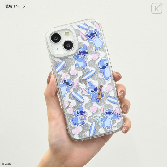 Japan Disney Camera Frame iPhone 15 / 14 / 13 Case - Stitch - 7