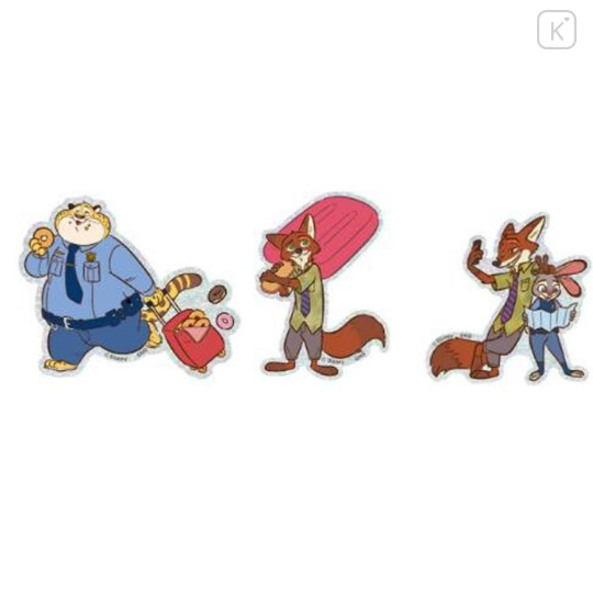Japan Disney Waterproof Mobile Sticker Pack - Zootopia - 2