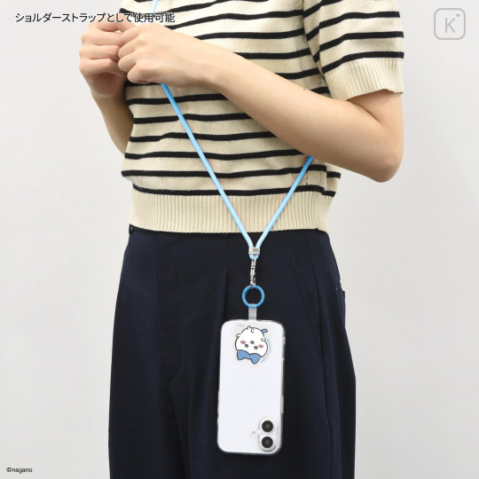 Japan Chiikawa Multi Ring Plus with Shoulder Strap - Hachiware : B - 2