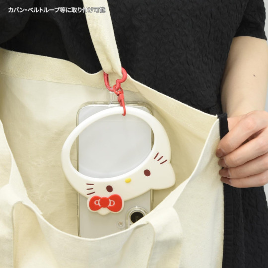 Japan Sanrio Multi Ring Plus with Silicone Bracelet - Hello Kitty : Face - 5