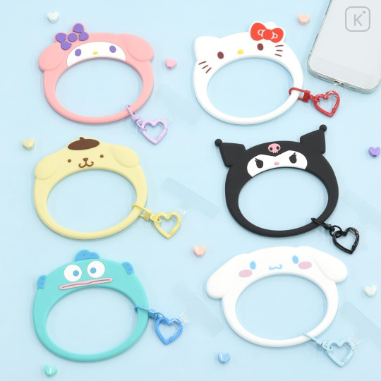 Japan Sanrio Multi Ring Plus with Silicone Bracelet - My Melody : Face - 7