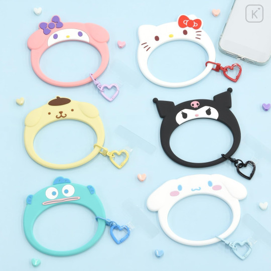 Japan Sanrio Multi Ring Plus with Silicone Bracelet - Pompompurin : Face - 7