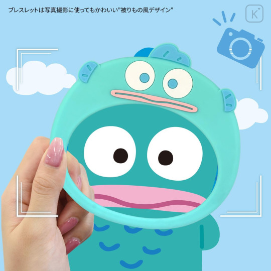 Japan Sanrio Multi Ring Plus with Silicone Bracelet - Hangyodon : Face - 6