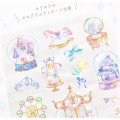 Japan Mind Wave Crystalia Sticker Sheet - Hologram Illustration Sea Animal - 2