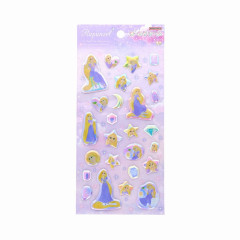 Japan Disney Aurora Puffy Sticker - Rapunzel : Dreamy