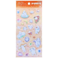 Japan Disney Aurora Puffy Sticker - Baymax : Dreamy
