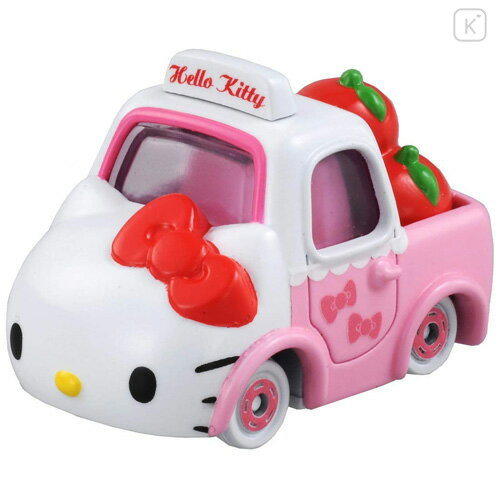 Japan Sanrio Dream Tomica - Hello Kitty : Apple Carrier - 1