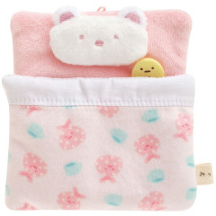 Japan San-X Tenori Plush Bed - Sumikko Gurashi : Shirokuma Polar Bear