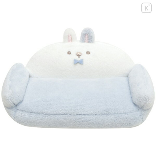 Japan San-X Tenori Plush Sofa - Sumikko Gurashi : Mysterious Rabbit Oniwa - 1