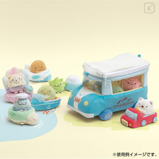 Japan San-X Tenori Plush Car - Sumikko Gurashi : Outing Leisure - 3