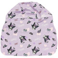 Japan Sanrio Kids Sun Hat With Neck Flap - Kuromi : Light Purple - 2