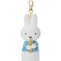 Japan Miffy Plush Mascot Keychain - Miffy & Music Blue - 1