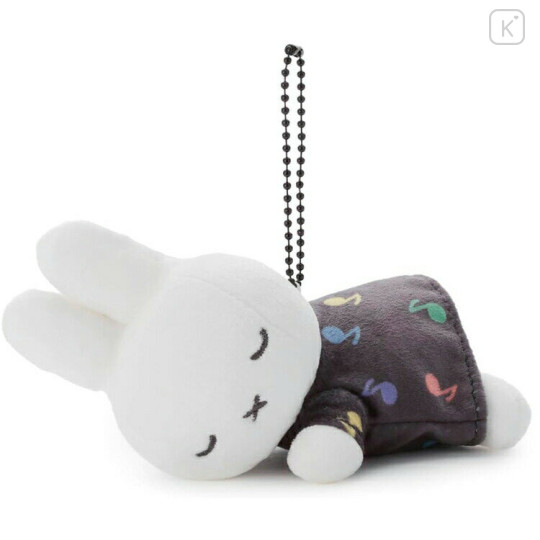 Japan Miffy Mascot Holder - Miffy & Music Sleeping Friend - 2