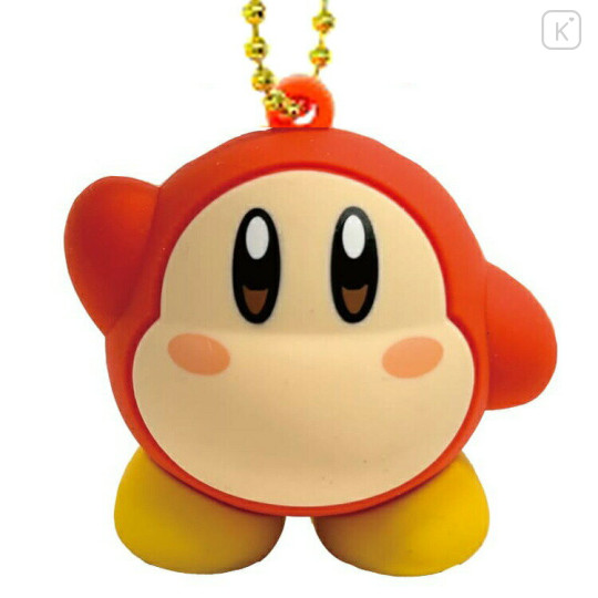 Japan Kirby 3D Keychain - Waddle Dee : Say Hi - 1