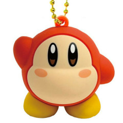 Japan Kirby 3D Keychain - Waddle Dee : Say Hi