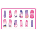 Japan Sanrio Nail Tips - Hello Kitty & Kuromi & My Melody : Tan Swimsuit Party Pink - 2
