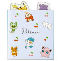 Japan Pokemon Flip Memo Sticky Notes - Cherry Blue - 1