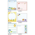 Japan Pokemon Flip Memo Sticky Notes - Cherry Blue - 2