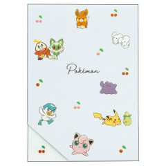 Japan Pokemon A6 Notepad - Cherry Blue