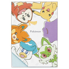 Japan Pokemon A6 Notepad - White