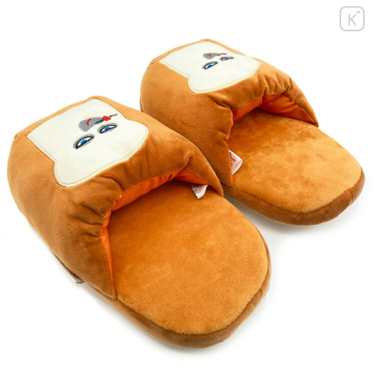 Japan Bread Thief Plush Slippers - Smirk - 2