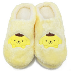 Japan Sanrio Boa Room Slippers - Pompompurin